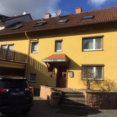 Gaestehaus Zur Quelle Wächtersbach エクステリア 写真